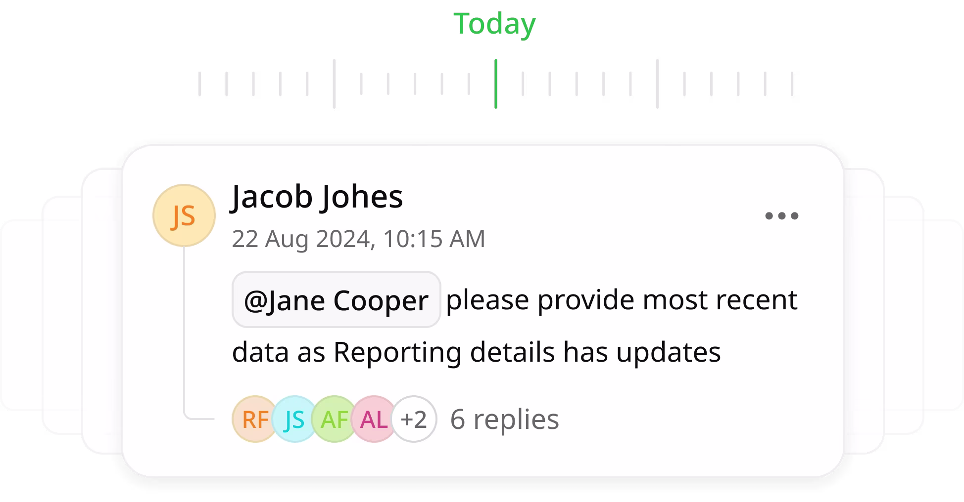 Communicate across the ecosystem.